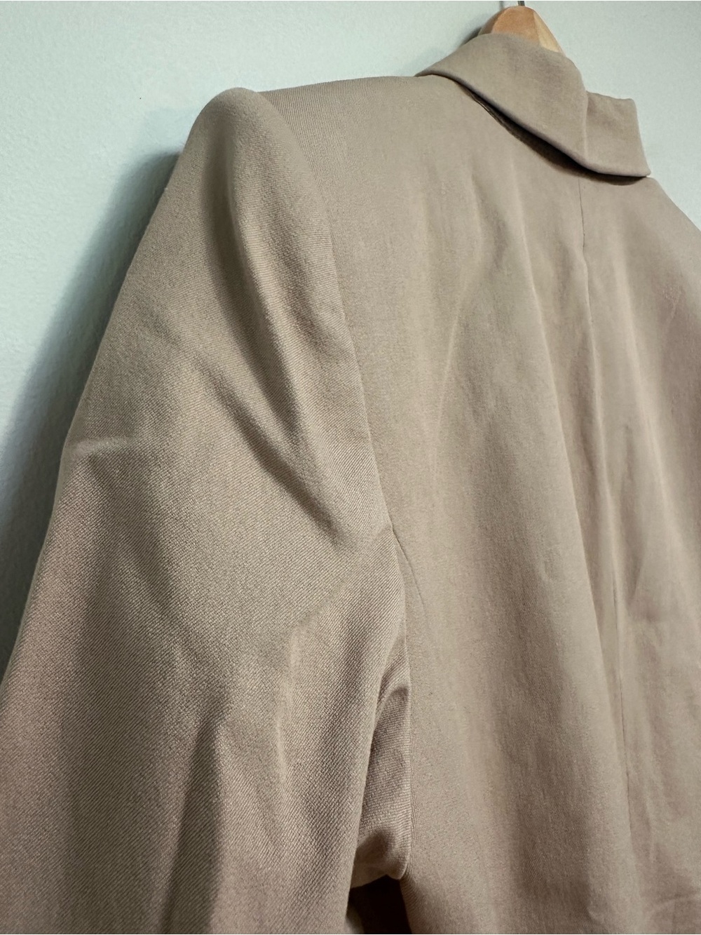 Ann Taylor Beige Taupe Single‑Button Blazer Women’s Size 6 - Picture 13 of 16